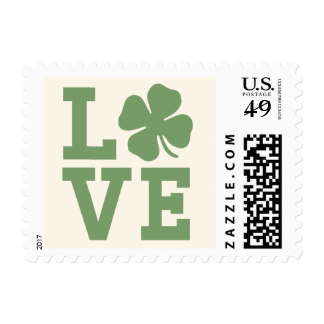 Irish Love Postage Stamps