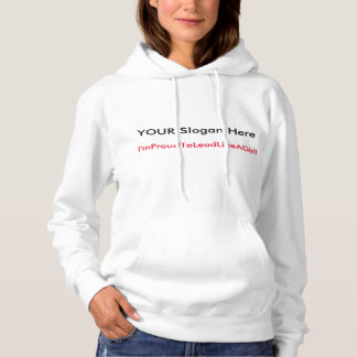 Lead with your hoodie! (Adult) Hoodie