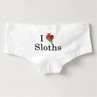 Heart Sloth Underwear Hot Shorts