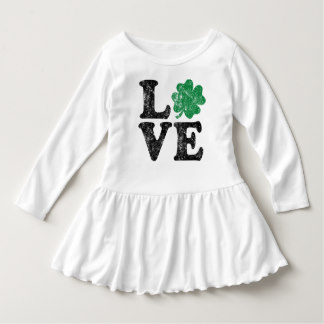 St Patrick's Day LOVE Shamrock Irish Dress