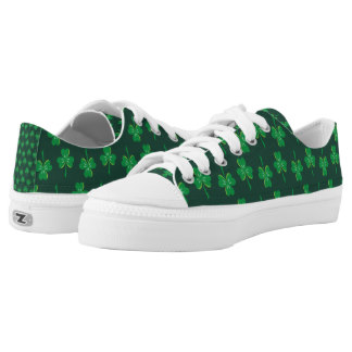 St. Patrick's Day Shamrocks Low-Top Sneakers