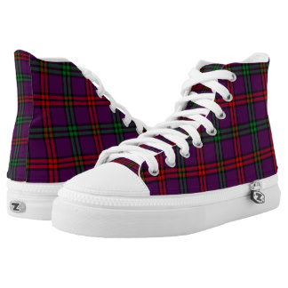 Scottish Tartan Montgomery Plaid Printed Shoes