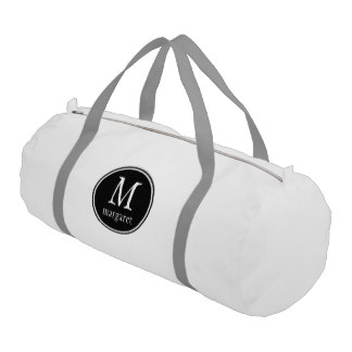 1-Sided Customizable and Monogrammed Gym Bag