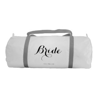 Bride Duffle Bag