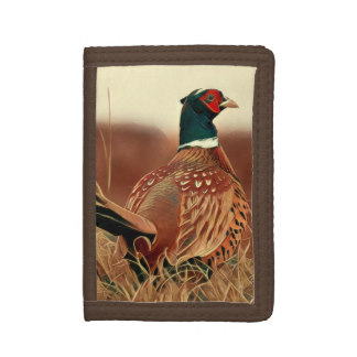 Pheasant Tri-fold Wallets