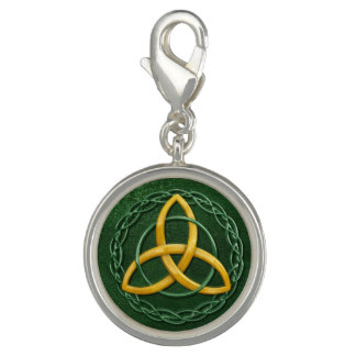 Celtic Trinity Knot Photo Charm