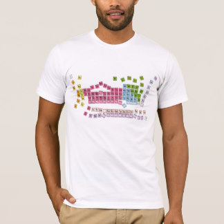 tabla periódica camiseta