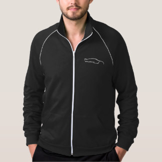 Skyline GT-r Weiß Sihoutte Jacke