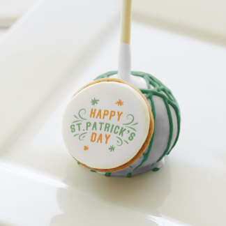 Happy St. Patricks Day Cake Pops