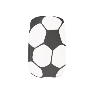 Soccer ball nails minx® nail wraps