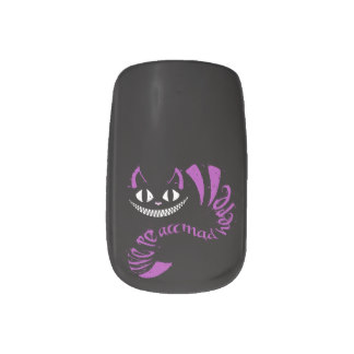 We're All Mad Here Cheshire Cat Minx® Nail Wraps