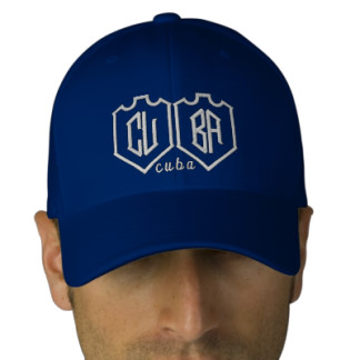 Cuba Gorra De Beisbol Bordada