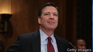 It is not clear why James Comey did not issue a statement himself