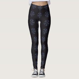 Guêtres de pentagone étoilé leggings