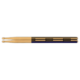 American Thin Blue Line Graphic Drum Sticks