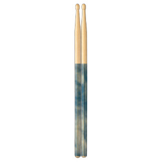 Blue Sky with Clouds Drum Sticks