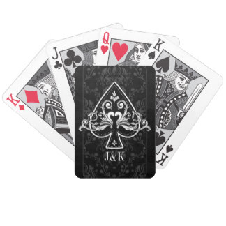 Ace of Spades Personalized playing cards