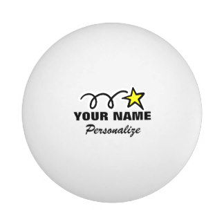 Personalisierter Stern Ping pong Ball für Tischtennis Ball