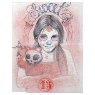 Sweet 13 by CalaveraDiablo Jigsaw Puzzle