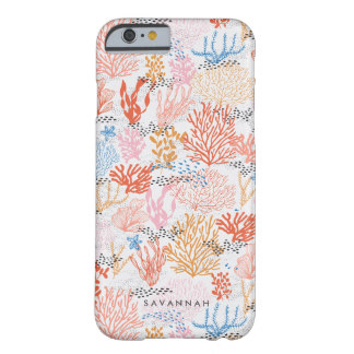 Personalized | Coral Reef Barely There iPhone 6 Case