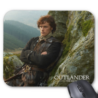 Outlander | Reclining Jamie Fraser Photograph Mouse Pad