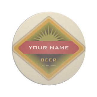 Personalized Beer coasters