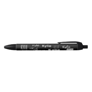 Personalized Name Black Ink Pen