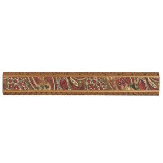 Leopard and Paisley Pattern Ruler