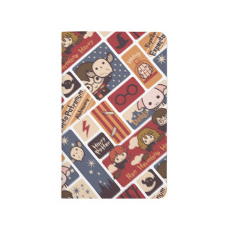 Harry Potter Cartoon Scenes Pattern Journal