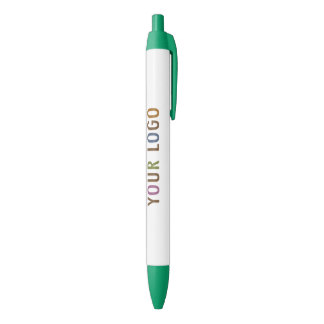 Custom Green Pen Promotional Company Business Logo