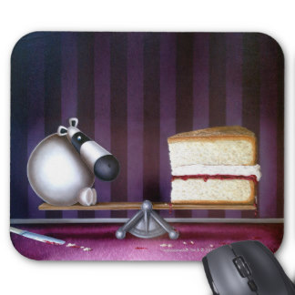 Impossimal - 'A Balanced Diet' Mouse Pad