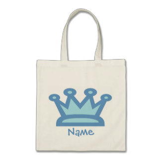 Baby Boy Prince Tote Bag