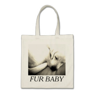 FUR BABY TOTE BAG