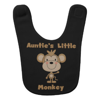 Auntie's Little Monkey Bib