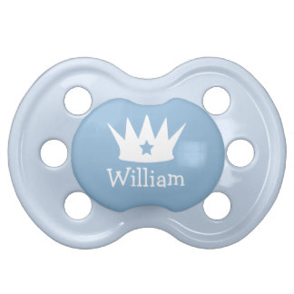 Little Prince | Custom Blue Baby Pacifier