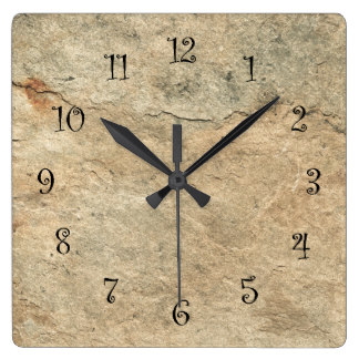 Stone Look Kitchen Wall Clocks