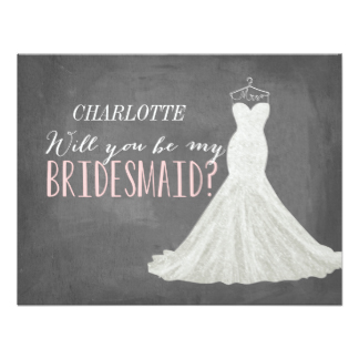 Will You Be My Bridesmaid | Bridesmaid Card