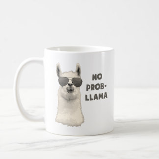 No Problem Llama Coffee Mug