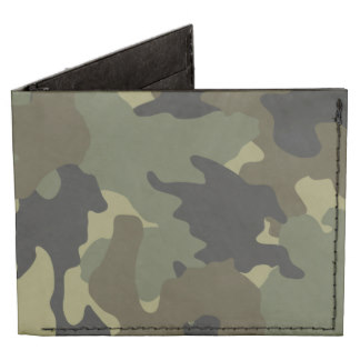 Cool Green Camo Military Dynomighty Tyvek® Wallets