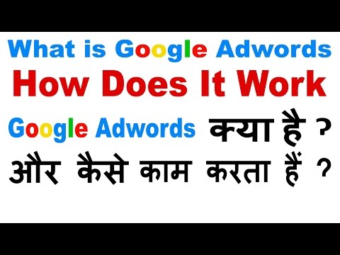 What is google adwords and how does it work in Hindi/Urdu