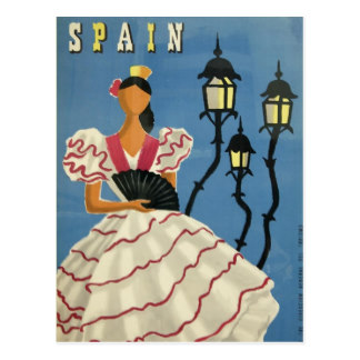 Arte del turismo del viaje del vintage de España Postal