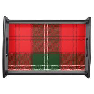 Plateau de portion de tartan de Lennox