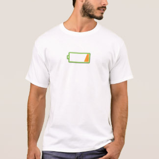 Batería baja camiseta