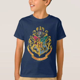 Hogwarts vier Haus-Wappen T-Shirt