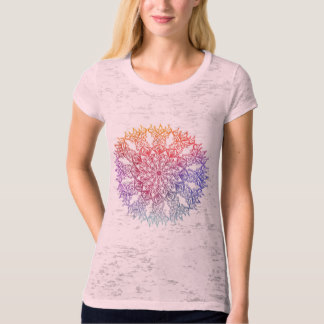 Mandala suave camiseta