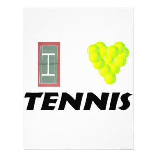 Tennis der Liebe I 21,6 X 27,9 Cm Flyer