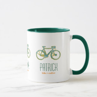 bicicletas frescas personalizadas taza