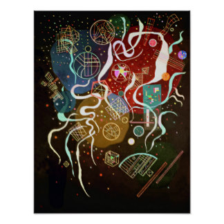 Poster del movimiento I de Kandinsky Póster