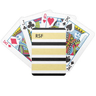 MODA QUE JUEGA CARDS_09 BUTTER/BLACK/WHITE BARAJA DE CARTAS BICYCLE