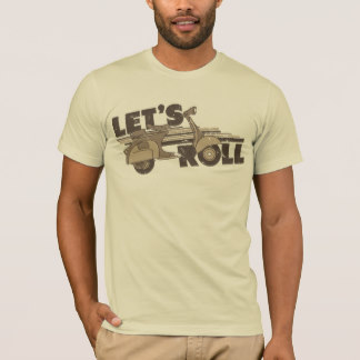 Rodemos (la camiseta inspirada vespa del estilo